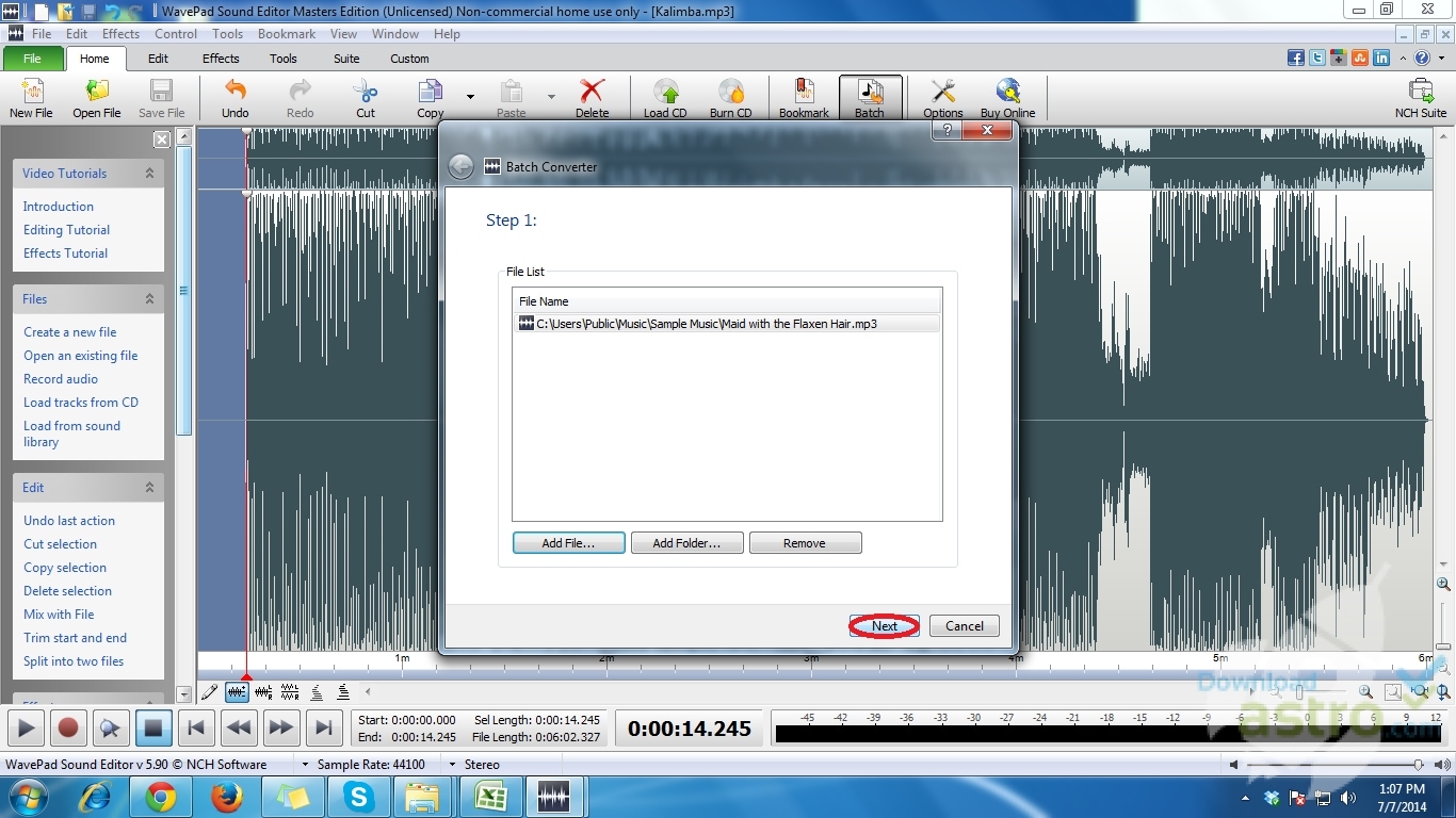 Music editing software free mac